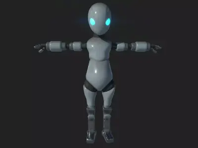 3D character of a robot-FBX-MAYA-ZBRUSH-SUBSTANCE 3D model