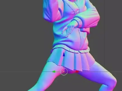 Li-fen Street Fighter 6 Low-poly 3D model