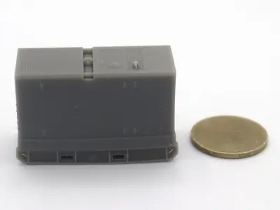 HO Scale Large diesel generator Atlas Copco inspired model  3D print model