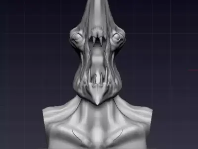 Monster Low-poly 3D model