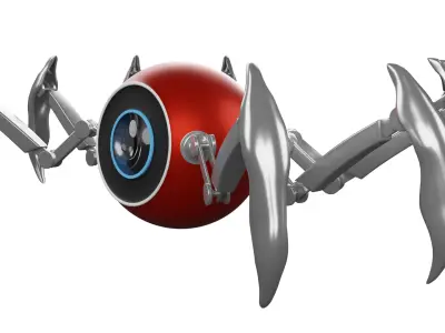 Mechanical Crab 3D model