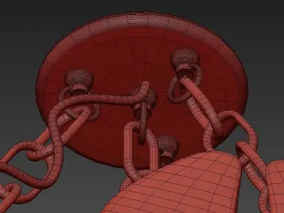 Arteriors Millie Chandelier 3D model