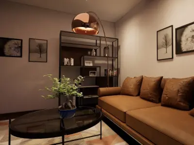 Arc floor lamp -Revit 2018-  Free 3D model