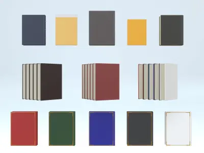  Complete Hardcover Book Collection – Various Styles and Designs 