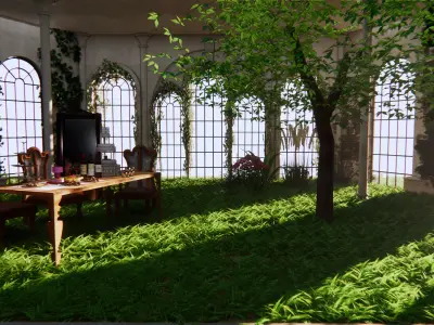 garden house 3D model