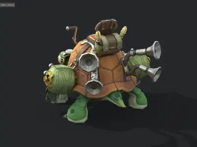 tortoise 3D model buy