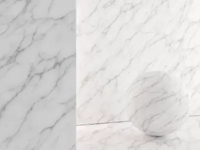 White Marble Calacatta Light Porcelain Tile 26 Texture