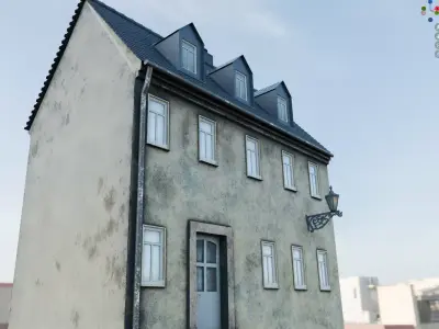 House German style asset 3D model