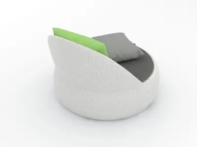 Dedon Dala Chair 3D model