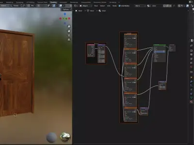 Door Design CG3B 3D model