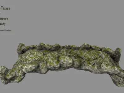 old bridge 1 Low-poly 3D model