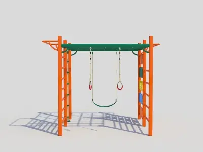 Childrens  sports complex - Traffic Light 3D model