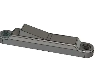 Sliding door holder Free 3D print model