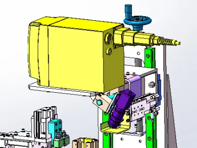 Laser marking machine 3D model from CGTrader