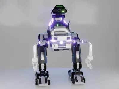 robot 3D model 43