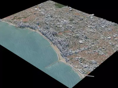 Fortaleza - Brazil 3D model