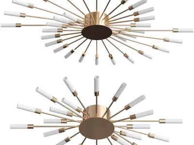 Bastone 571-572 Chandeliers 3D model