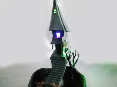 Jacks House - Halloween Town Project 3D print model