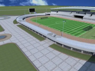 Stadium 2 3D model