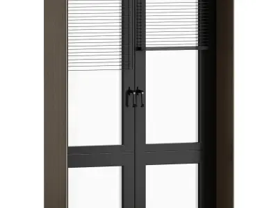 Modern windows Panoramic windows 3D model