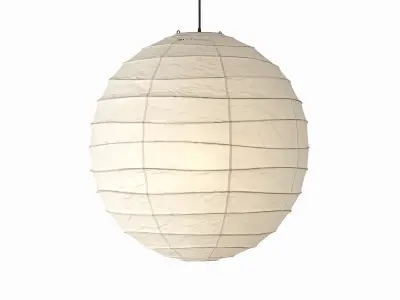 Akari 55D Lamp by Isamu Noguchi 3D model