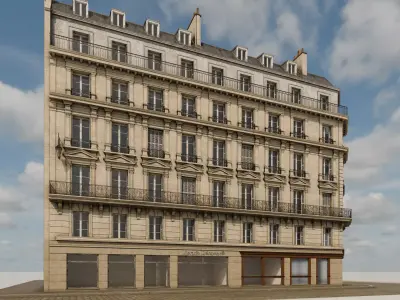 City Building I 3D model