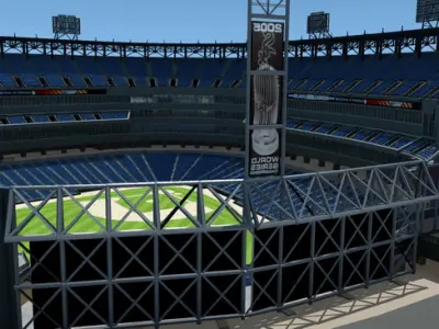 Baseball Stadium 3D model
