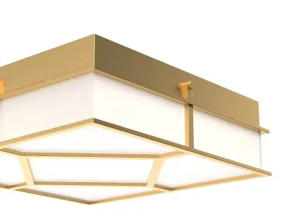 Transom Flush Mount AF1063BBS 3D model