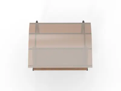 swing with canopy 3D model