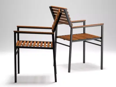 Echo Armchair 3D model
