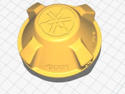 Yamaha Super Tenere XT1200-Extended Big Light Caps For Led Light 3D print model