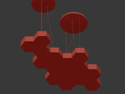 Luceplan Honeycomb 3D model