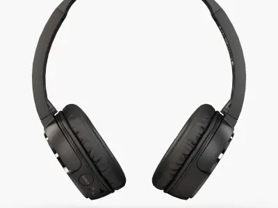 Sony MDR-ZX330BT headphones Low-poly 3D model