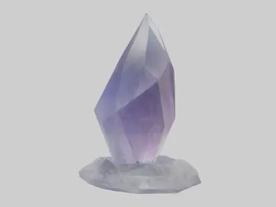 Mana Crystal model Low-poly 3D model