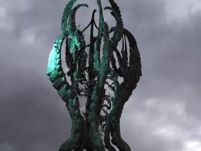 Underworld Octopus Tree  3D model