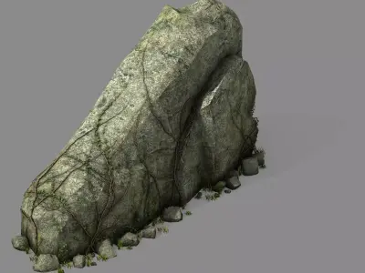 Explore the mountains - Rocks 010 3D model