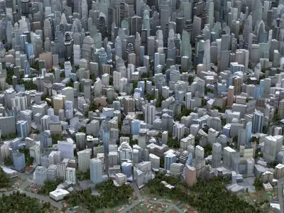 Big City 48 3D model