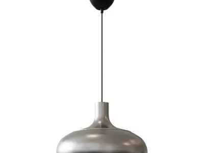  Pendant lamp aluminum 38 cm 3D model