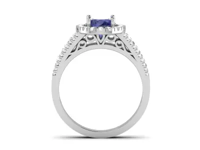 Engagement Wedding Ring 3dm Render Detail  3D print model get