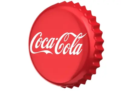Cola Bottle Cap 3D model