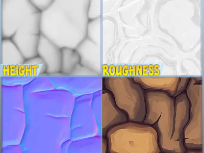 Stylized Ground Seamless Texture Texture 10