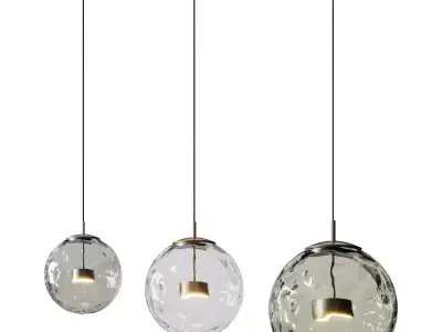 Laguna LED Pendant lights 3D model
