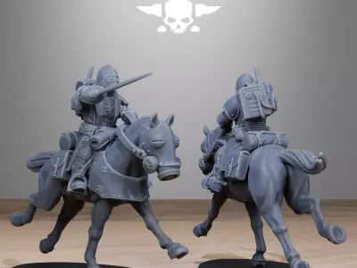 RoyalGuard Cavalry 3D print model
