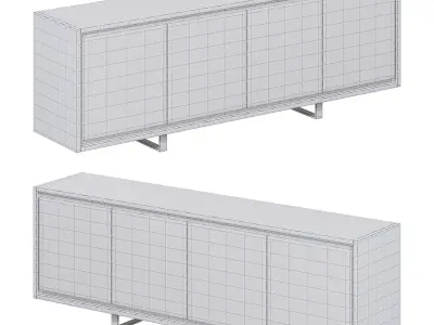 Strike sideboard by laskasas 3D model