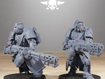 Scavenger infantry Builder Kit 3D print model