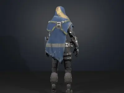 exo stranger 3D model