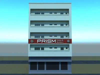 3d bullding building 3D model