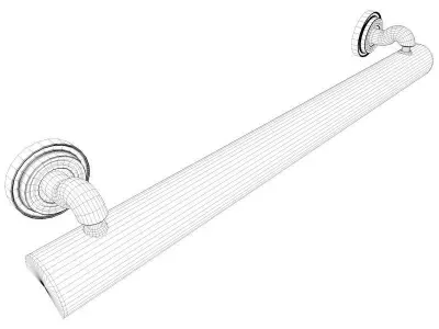 Fancy Wall Light 3D model