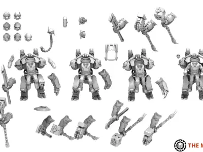 Ironblood - Exoloader squad builder 3D print model