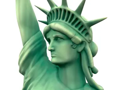 Statue of The liberty 3D model